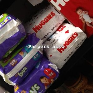 Soaps, pampers and heels